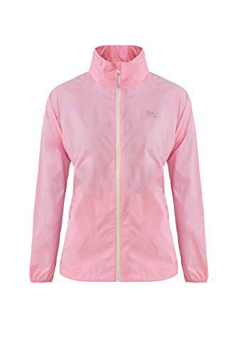 Mac in a Sac Chaqueta de Packaway Impermeable Unisex de Origen (Rose Pink, XL)