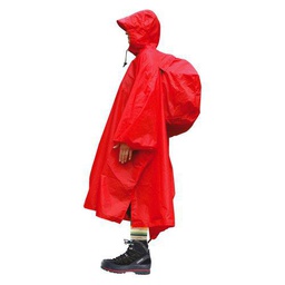 Rockland Poncho para la Lluvia Storm, Rojo, M