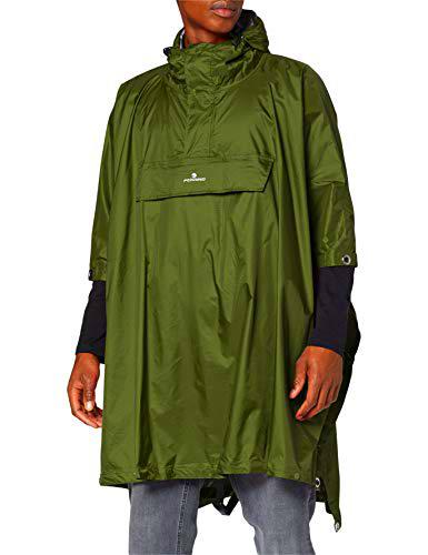 Ferrino Todomodo Ripstop Poncho, Unisex Adulto, Olive, S/M-135 cm