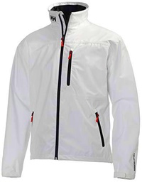 Helly Hansen Crew Chaqueta, Hombre, Blanco, S