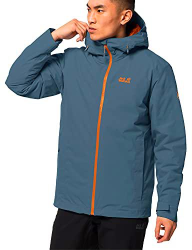 Jack Wolfskin Argon Storm Jacket M Chaqueta Shell, Azul Orion