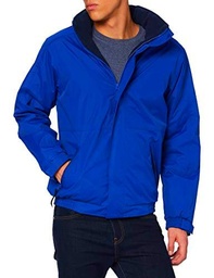 Regatta Dover Waterproof Concealed Hooded Fleece Lined Bomber Jacket Jackets Insulated