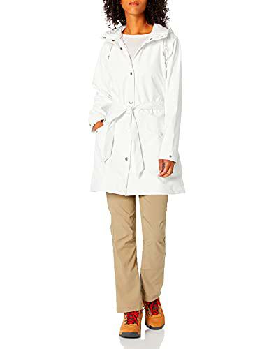 Helly Hansen W Kirkwall Raincoat Jacket, Mujer, Blanco, XL