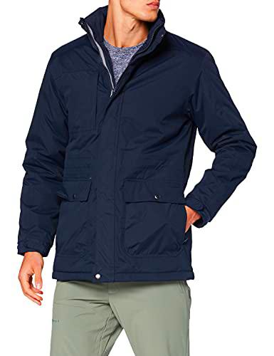 Regatta Chaqueta parka impermeable con aislamiento térmico Darby Iii para hombre con capucha oculta