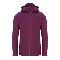 Izas Kassel Chaqueta Impermeable, Hombre, Vino, M