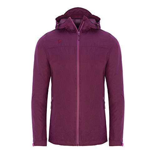 Izas Kassel Chaqueta Impermeable, Hombre, Vino, M