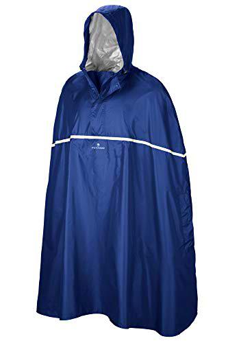 Ferrino 65152ABS.1SIZ Poncho, Adultos Unisex, Azul