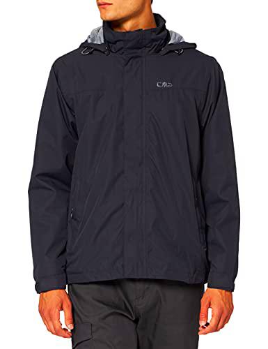 CMP Windproof and Waterproof Rain Jacket WP 10.000 Chaqueta De Lluvia Ripstop con Capucha Fija