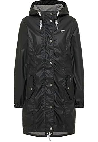 SCHMUDDELWEDDA 4063523639221 Abrigo para Lluvia, Negro