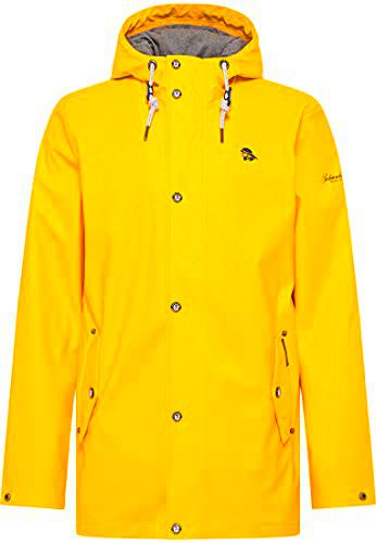 SCHMUDDELWEDDA 4063523646564 Chaqueta para Lluvia, Amarillo Solar