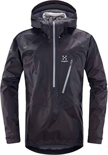 Haglöfs L.I.M Mtn Proof Anorak Chaqueta, Hombre, Slate/Stone Grey, S