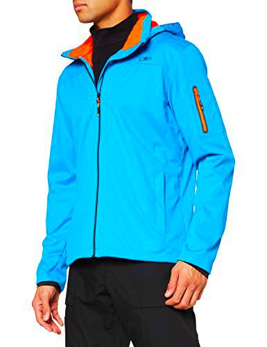 CMP Chaqueta de Softshell ligera cortavientos e impermeable WP 8.000