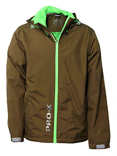 PRO-X elements Flash Chaqueta, Hombre, Oliva Oscura, Small