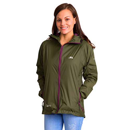 Trespass Qikpac Compact Pack Away - Chaqueta impermeable para mujer