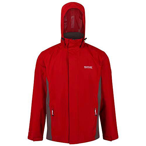 Chaqueta técnica Matt, impermeable, con capucha, forro de malla y bolsillos con cremallera