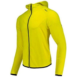 Joluvi Hombre Fast Pro XT Chaqueta, XXXL, Amarillo Neón/Negro