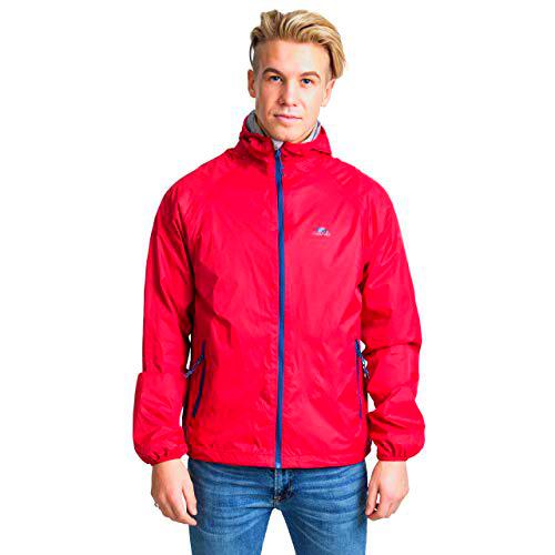 Trespass Rocco II TP75 Chaqueta, Hombre, Rojo (RED), M