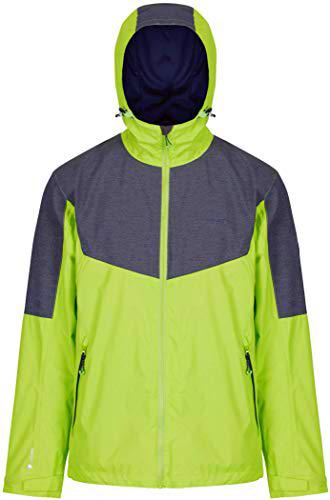 Regatta Alkin II Waterproof and Breathable Reflective Hooded Shell Chaqueta