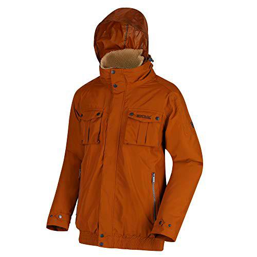 Regatta Ralston - Chaqueta impermeable y transpirable con forro de tafetán para hombre