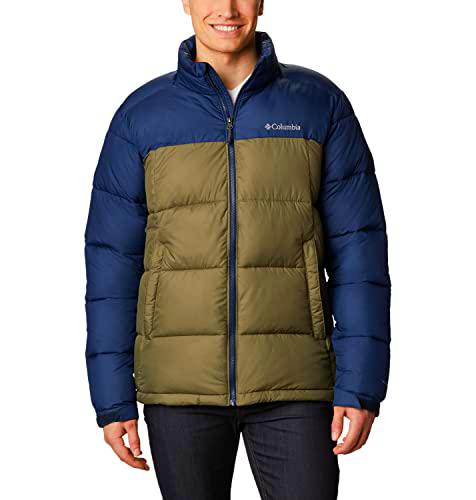 Columbia Pike Lake Chaqueta Aislante, Hombre, Stone Green