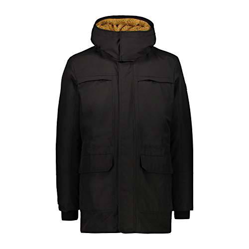 CMP Parka impermeable WP 5000 con capucha, Hombre, 30K2957, Negro , 56