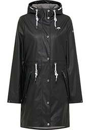 SCHMUDDELWEDDA 4063523638828 Abrigo para Lluvia, Negro