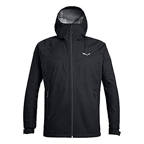 SALEWA PUEZ (AQUA 3) PTX M JKT, Chaqueta, Hombre, Negro (Black Out/0730), 52/XL