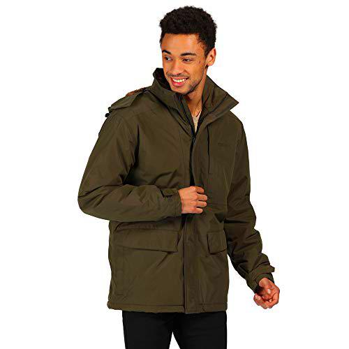 Regatta Penryn Chaqueta Impermeable, con Capucha Desmontable