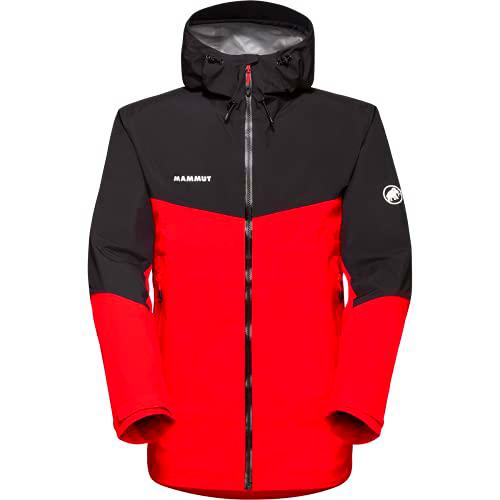 Mammut Convey Tour Hooded Chaqueta Hardshell, Magma-Black