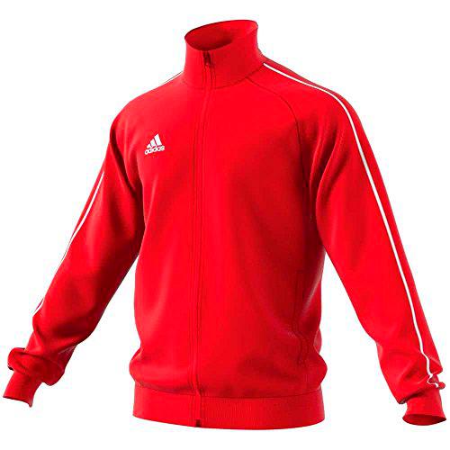 adidas CORE18 PES JKT Sport jacket, Hombre, Power Red/ White, M