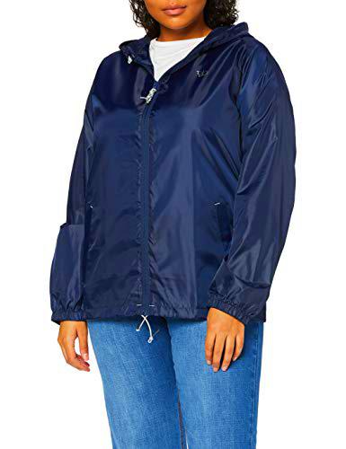 Berydale Chaqueta Impermeable para Mujer, Azul (Navy)