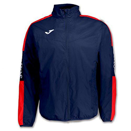 Joma 100689.306 Chubasquero, Hombre, Marino-Rojo, 2XL