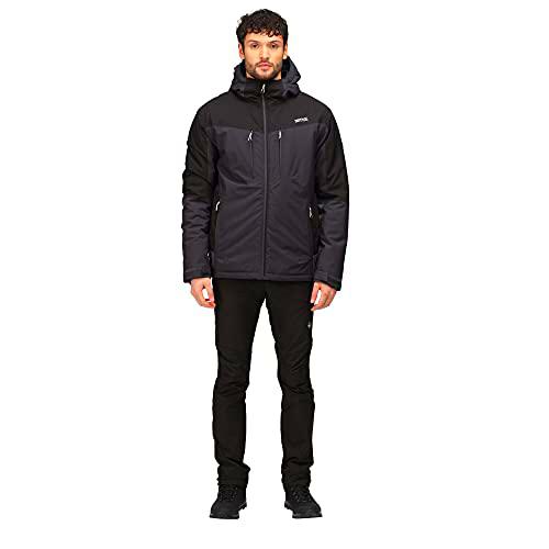 Regatta Chaqueta Highton Stretch II impermeable y transpirable con solapa cubrecremallera para hombre