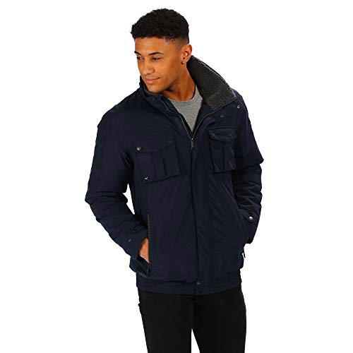 Regatta Ralston Chaqueta impermeable y transpirable con forro de tafetán Sherpa para hombre