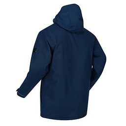 Regatta Chaqueta Highside VI impermeable con capucha con linterna Brite Light para hombre