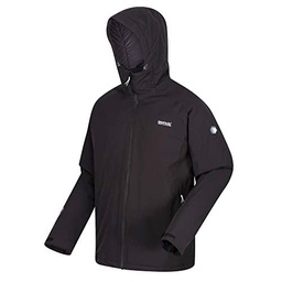 Regatta Chaqueta Baxton impermeable de tejido reciclado con puños interiores elásticos para hombre