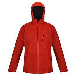 Regatta Chaqueta Highside VI impermeable con capucha con linterna Brite Light para hombre