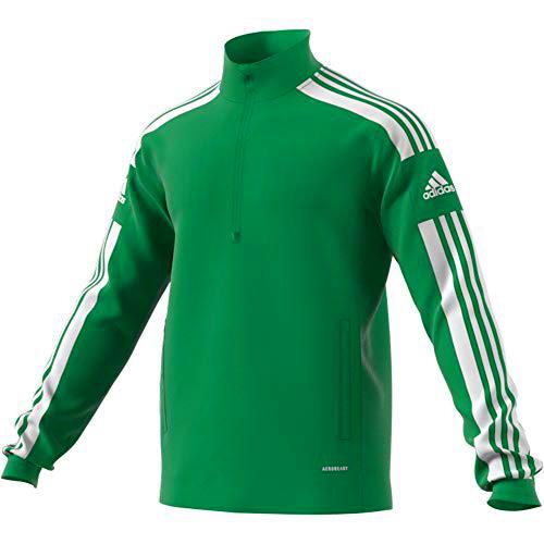 adidas SQ21 TR Top Pullover, Mens, Team Green/White, S