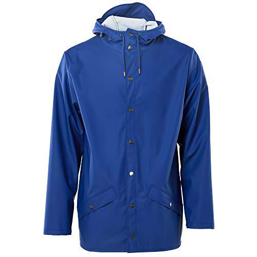 RAINS Jacket Chaqueta, Hombre, Klein Blue, S/M