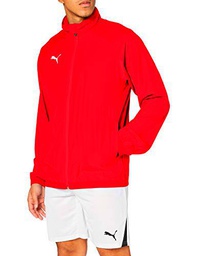 Puma Liga Sideline -Chaqueta, Unisex adulto, Red-White, Large