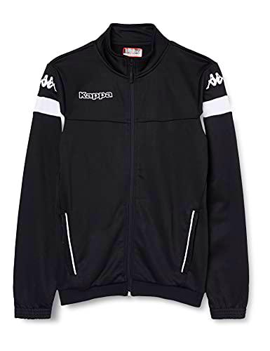 Kappa VACONE JKT Chaqueta, Hombre, Negro/Blanco, 2XL