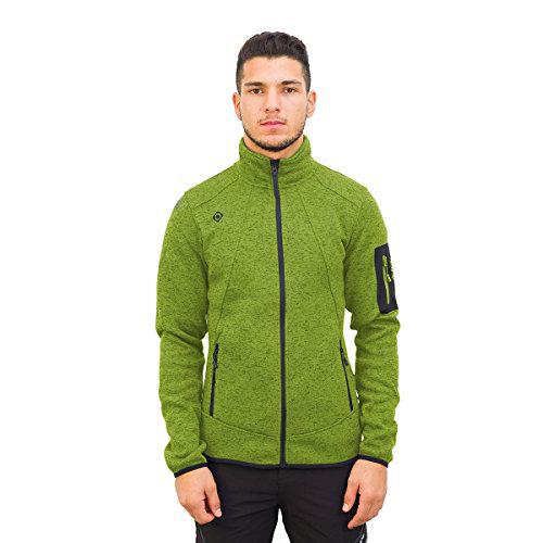 Izas Novi Chaqueta De Punto, Hombre, Verde Claro, M