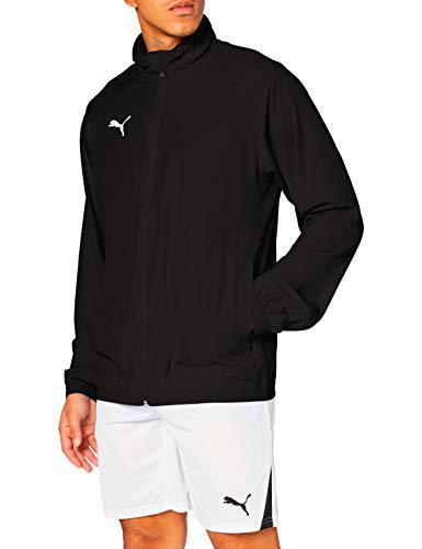 Puma Liga Sideline -Chaqueta, Unisex adulto, Black-White, Medium