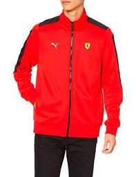 PUMA Ferrari Race T7 Track Jkt Chaqueta, Hombre, Negro, M