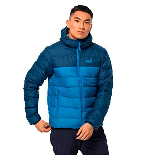 Jack Wolfskin Helium Veste Vers le Bas Chaqueta, Blue Pacific