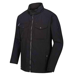 Regatta Haldor-Chaqueta Impermeable, Transpirable, Forrada