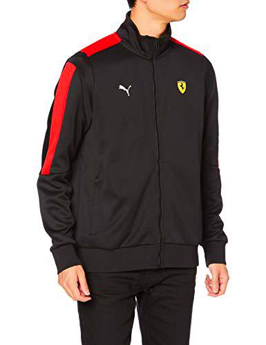 PUMA Ferrari Race T7 Track Jkt Chaqueta, Hombre, Negro, L