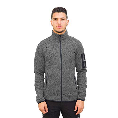 Izas Novi Chaqueta De Punto, Hombre, Gris, M