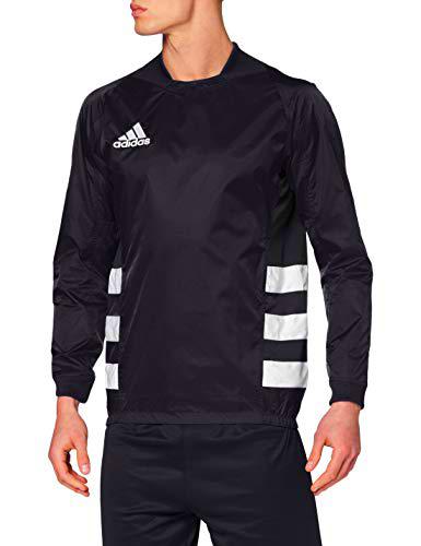 adidas RUGBY WIND TOP Chaqueta, Hombre, Negro/Blanco, L