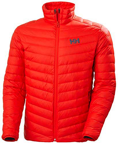 Helly Hansen VERGLAS Down Insulator Jacket Abrigo, 222 Alert Red